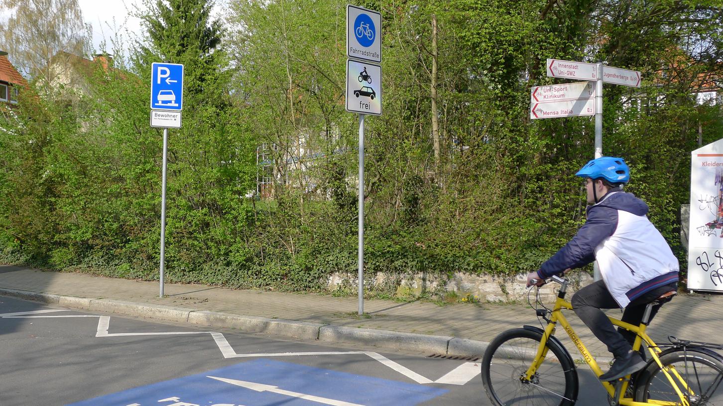 Fahrradstraße: Die meisten sind auch Kraftfahrern zugänglich.
