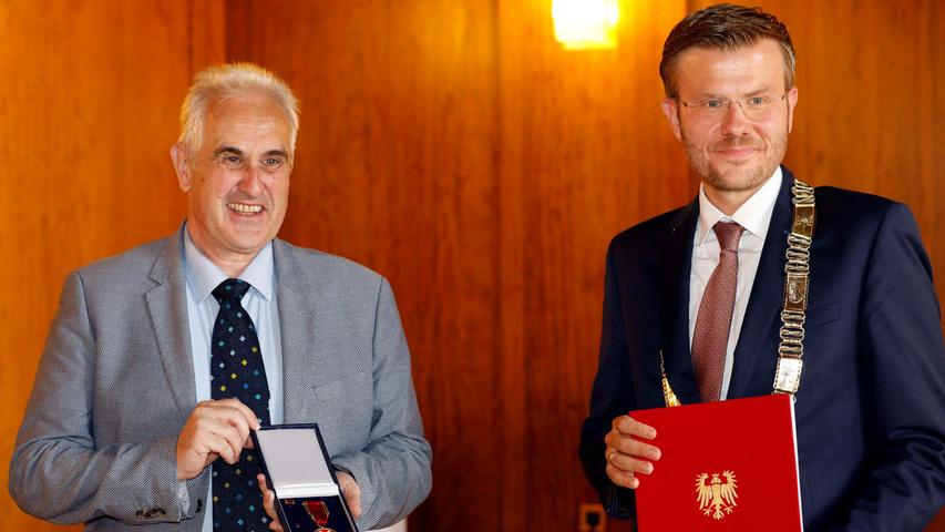 Dirk Münch wurde für seine Verdienst in der Hospiz- und Pallativversorgung ausgezeichnet.