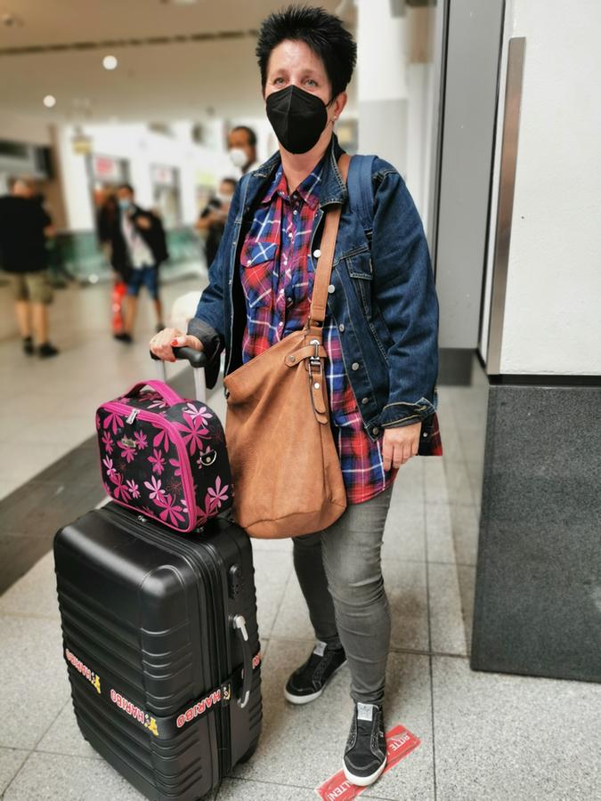 Birgit Sitz (46) aus Thalmässing ist auf dem Weg nach Hannover.