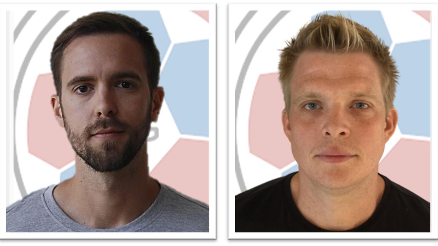 Das neue Trainerteam: Nicholas Neupert (links) und Karsten Herold. 