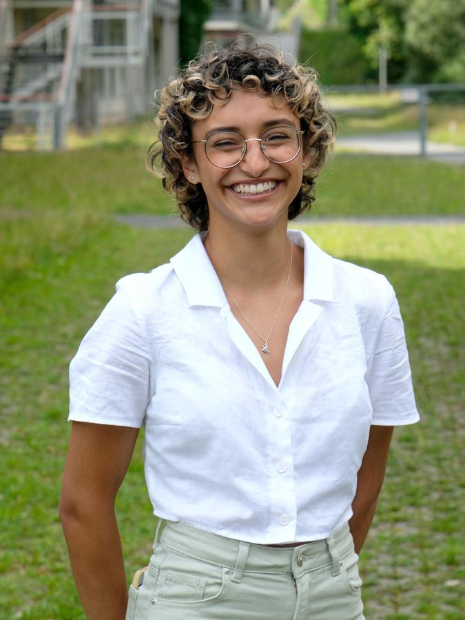 Benigna Munsi, amtierendes Nürnberger Christkind.
Benigna Munsi, amtierendes Nürnberger Christkind.