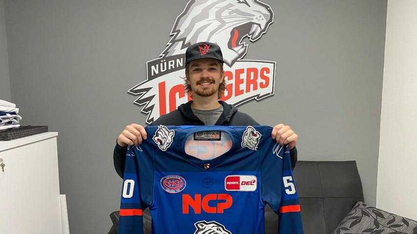Neuzugang: Jake Ustorf trainiert schon seit zwei Wochen mit den Ice Tigers und gehört jetzt auch fest zum Team.
Neuzugang: Jake Ustorf trainiert schon seit zwei Wochen mit den Ice Tigers und gehört jetzt auch fest zum Team.