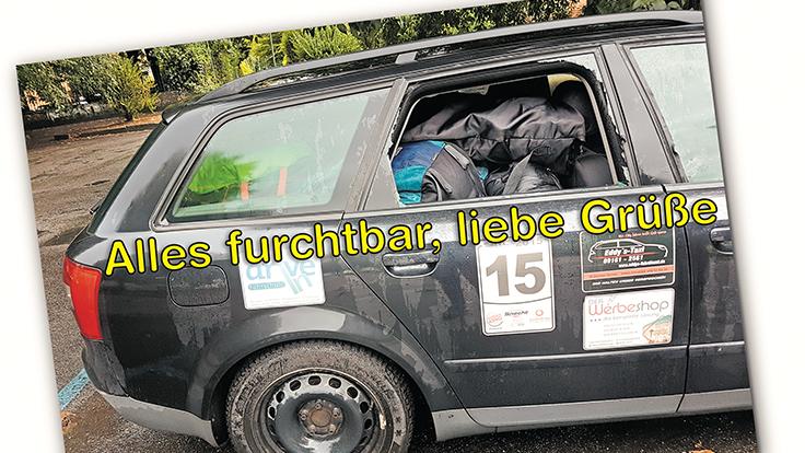 Scheibenkleister: In Mailand präsentierte sich das Auto ungewohnt offen Scheibenkleister: In Mailand präsentierte sich das Auto ungewohnt offen