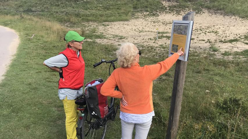 Im Nationalpark "Kennemer Duinen" informieren zahlreiche Tafeln (leider nur in niederländischer Sprache) über die Besonderheiten dieser unter besonderem Schutz stehenden Region.