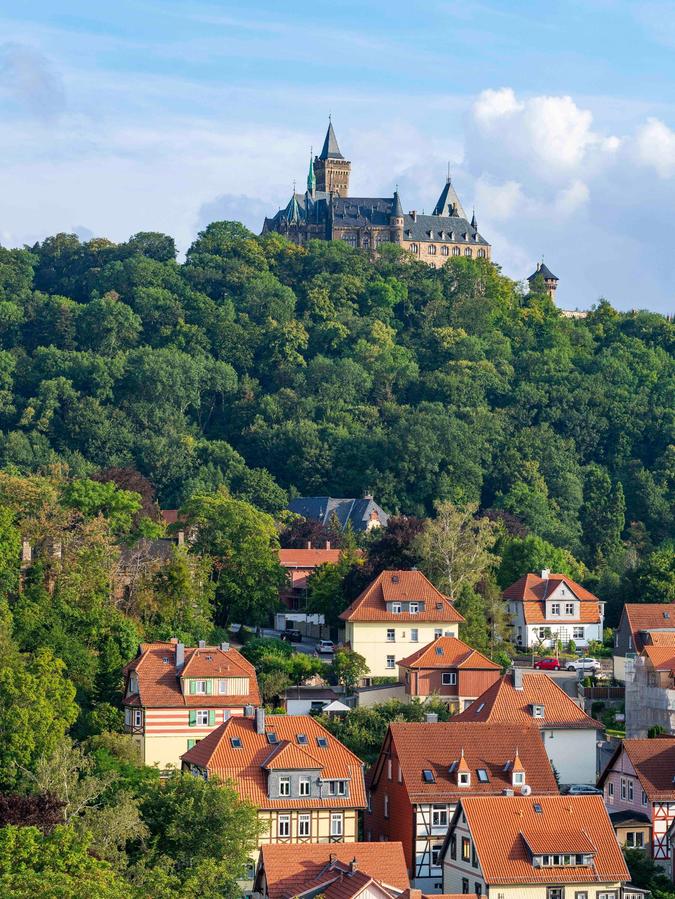 Wernigerode im Harz.
Wernigerode im Harz.