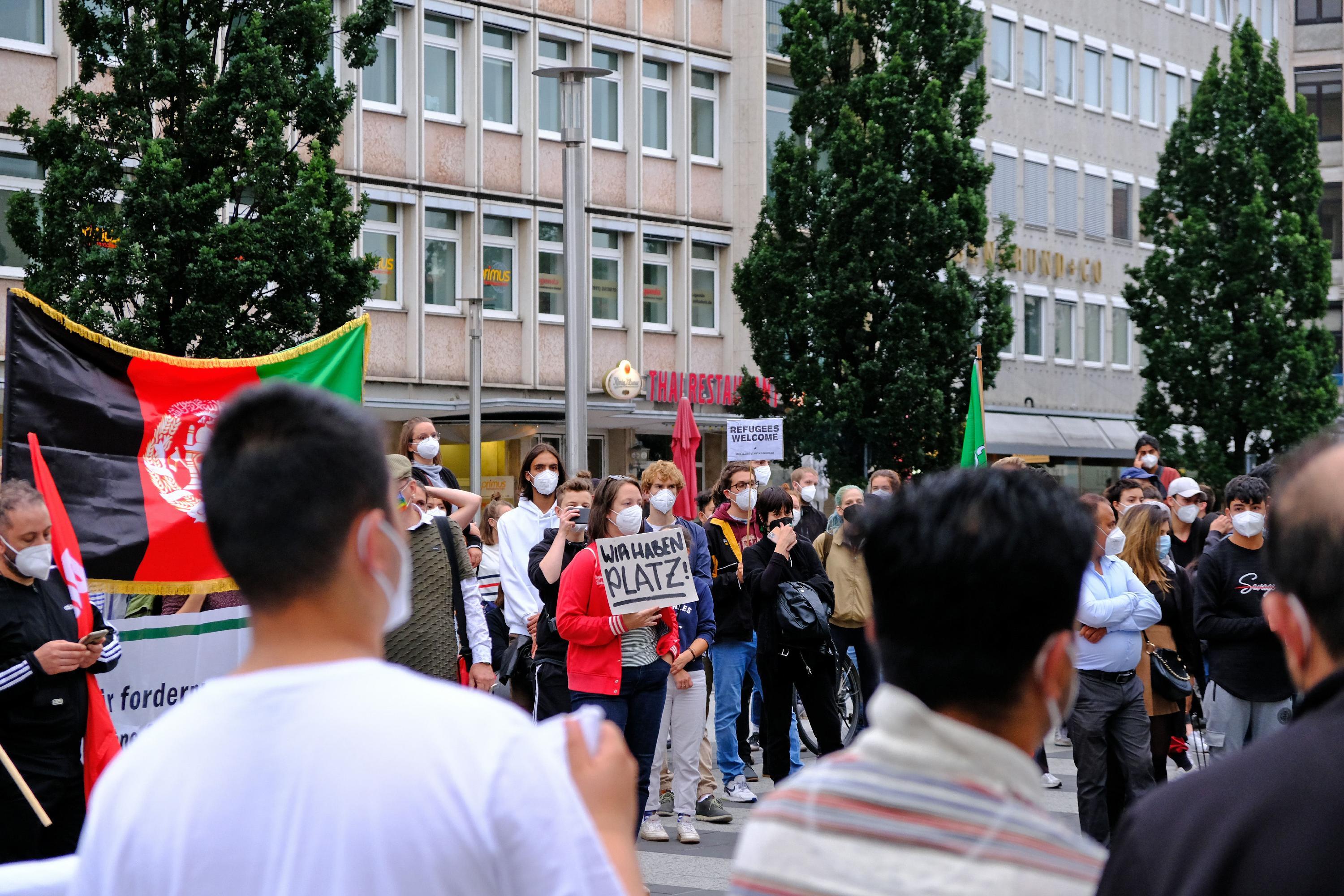 "Wir haben Platz" für Schutzsuchende aus Afghanistan, ist sich diese Person sicher.