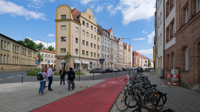 Nürnberg: Grüne fordern mehrere Nachbesserungen für Radler in St. Johannis