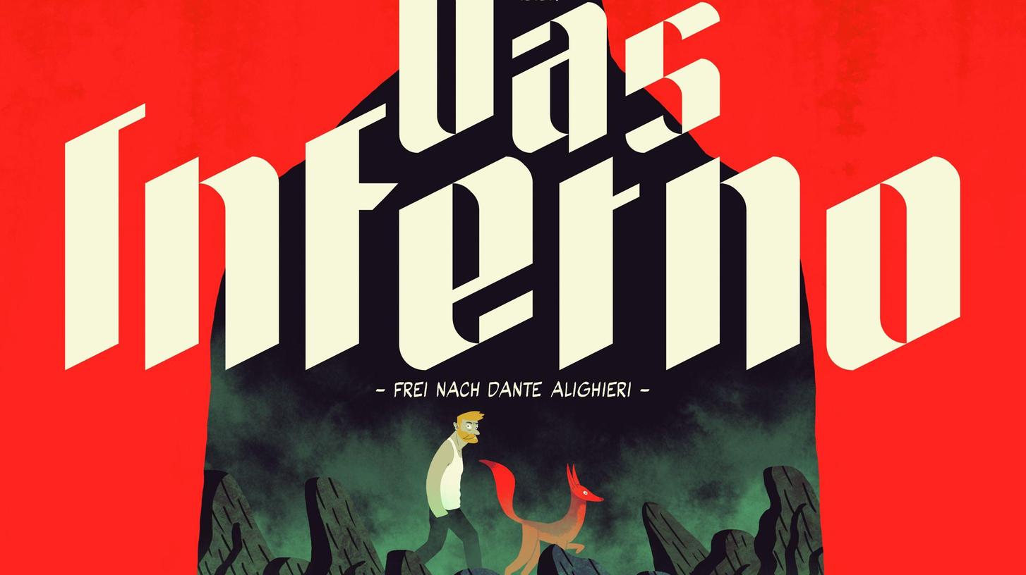 Cover des Comics "Das Inferno - frei nach Dante Alighieri" von Michael Meier. 