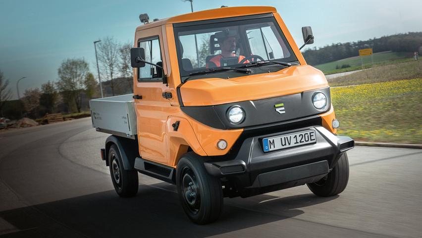 Evum Motors aCar: Elektrische Arbeitskraft aus Niederbayern