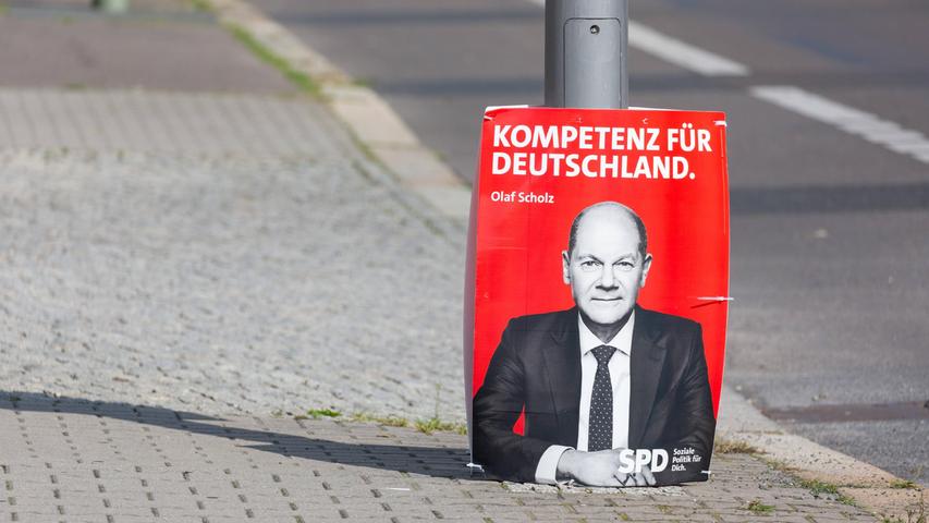 SPD-Kanzlerkandidat Olaf Scholz: Ist er auf dem Weg nach oben? 
