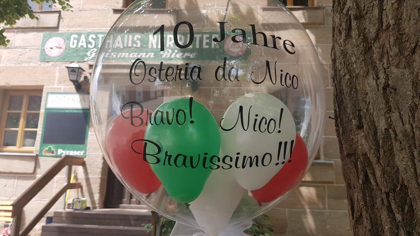 Zehn Jahre: Die italienischen Wirte feierten dieses Jahr Jubiläum in der Oberpfalz.
