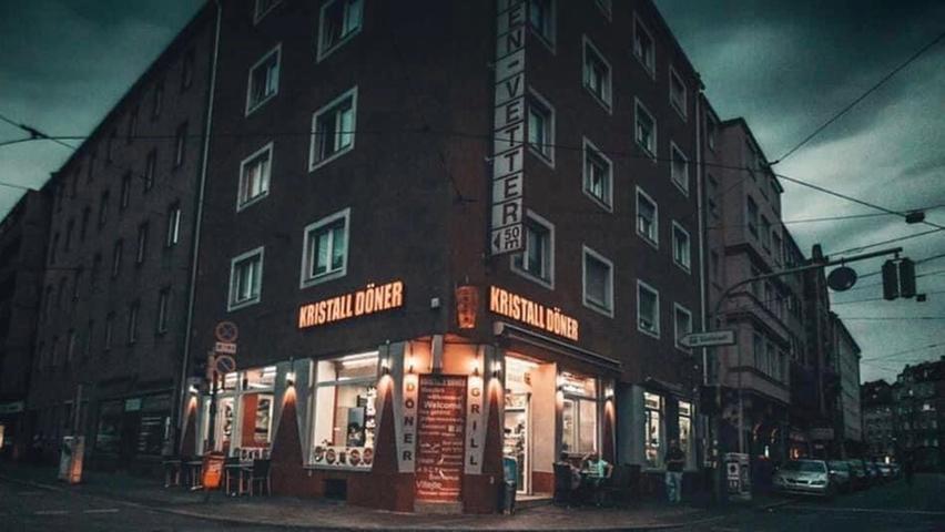 Berühmt in der Nürnberger Südstadt: In der Gibitzenhofstraße gibt es für Döner-Fans täglich bis 1 Uhr nachts die türkische Leckerei.
