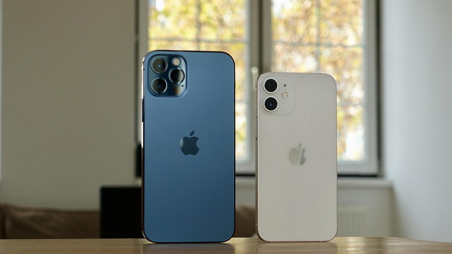Apple bringt im September das neue iPhone 13 auf den Markt. Wie stark es sich vom iPhone 12 (hier im Bild) abhebt, ist noch nicht offiziell.