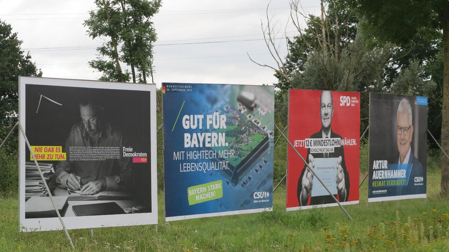 Werben um jede Stimme: Insgesamt gibt es im Wahlkreis Ansbach/Weißenburg-Gunzenhausen elf mögliche Direktkandidaten für die Bundestagswahl 2021. Werben um jede Stimme: Insgesamt gibt es im Wahlkreis Ansbach/Weißenburg-Gunzenhausen elf mögliche Direktkandidaten für die Bundestagswahl 2021.