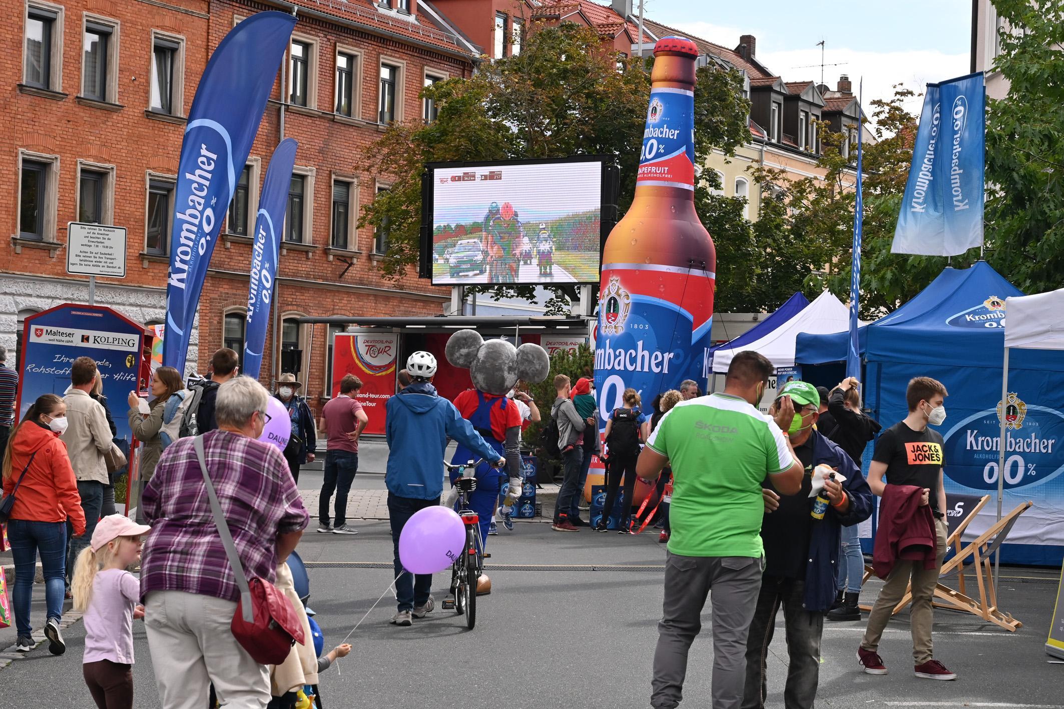 Deutschlandtour in Erlangen