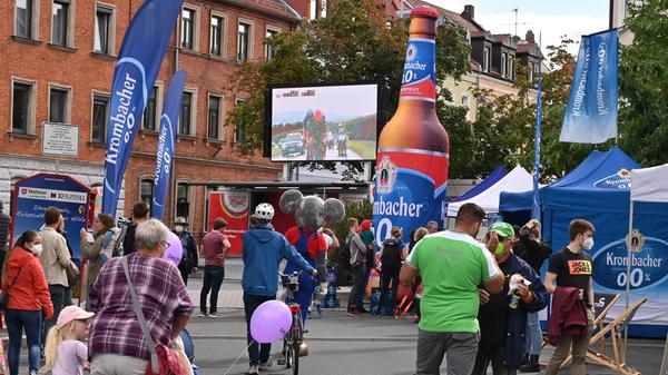 Deutschlandtour in Erlangen