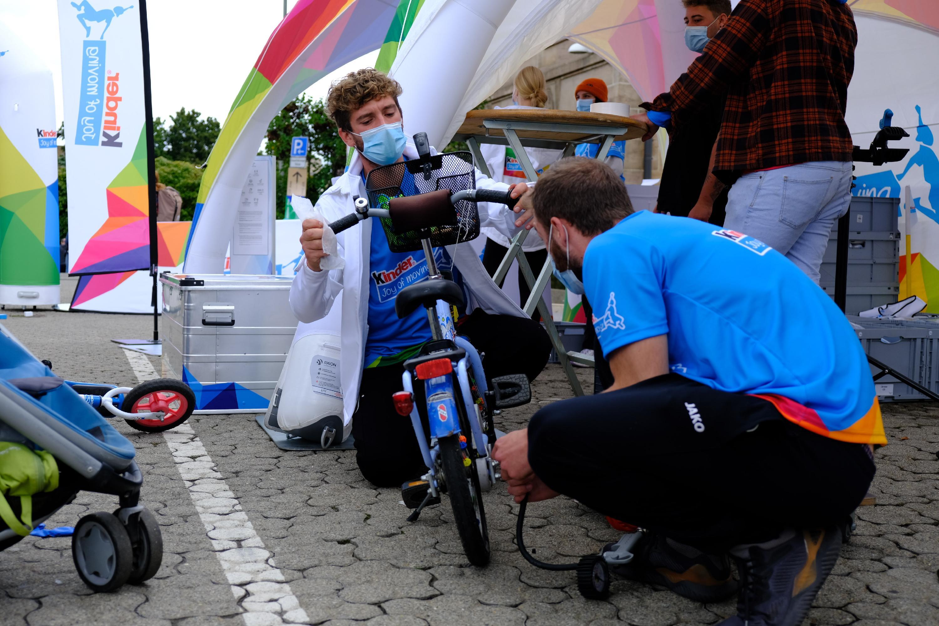 Auch Pannenhilfe wurde auf Wunsch geleistet...