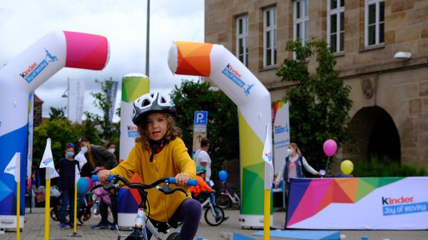 Oder wie wäre es mit Slalomfahren?