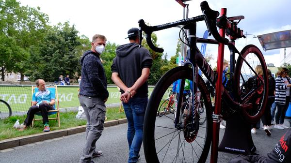 Schicke Räder gab es selbstverständlich auch, die so manche Blicke auf sich zogen.