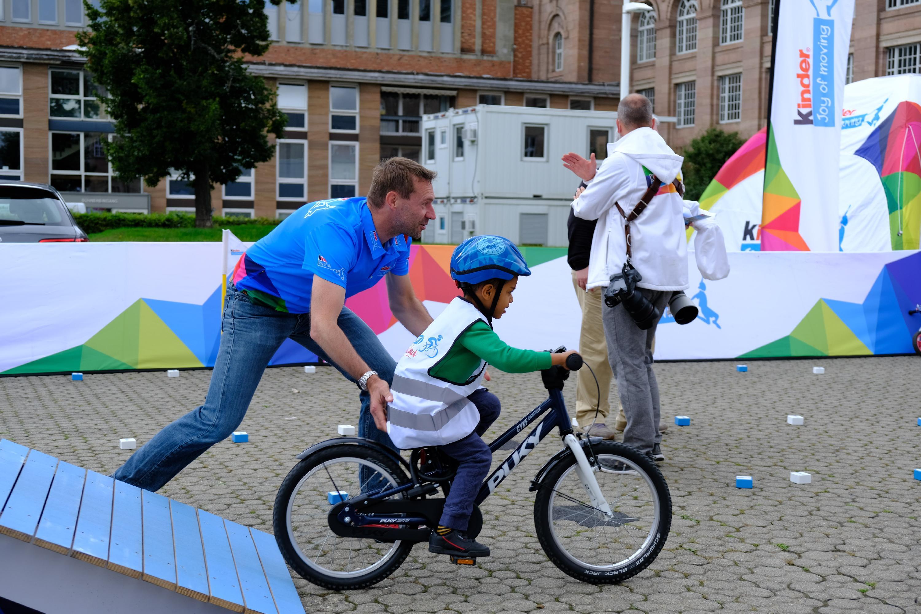 ...und wieder runter. Prima gemacht!