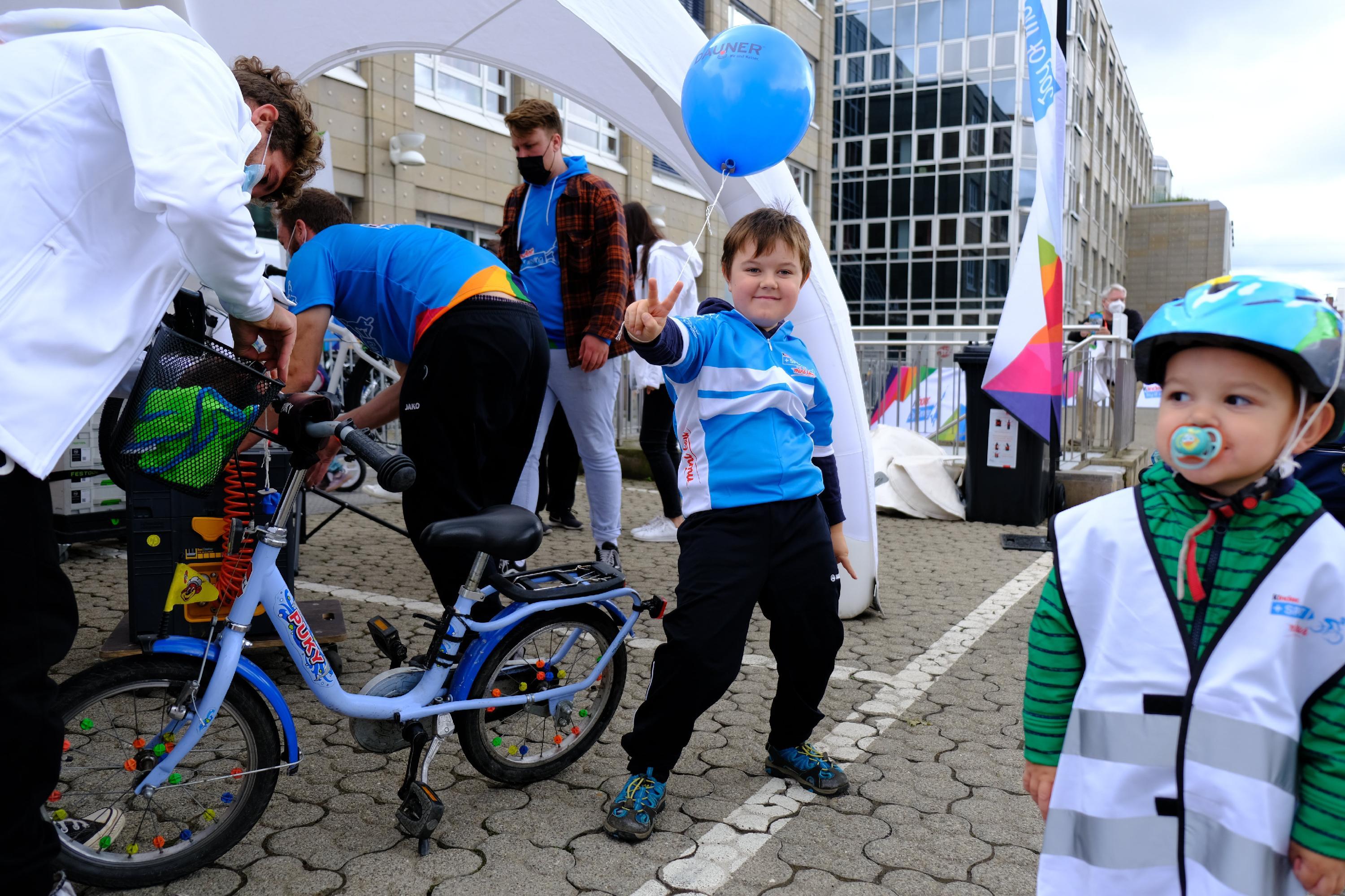 ...so wie hier für Miles.