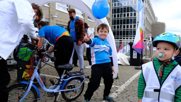 ...so wie hier für Miles.