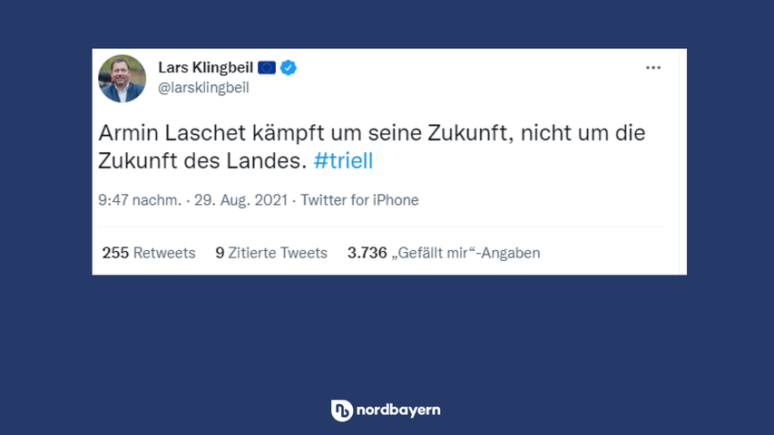 SPD-Generalsekretär Lars Klingbeil teilt hart gegen den politischen Kontrahenten, Armin Laschet aus.