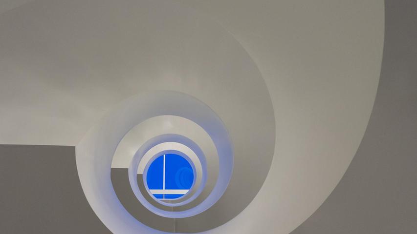 Die Treppenschnecke, von Dominika Elsner streng geometrisch gesehen.