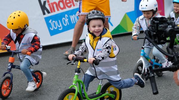 Die Radprofis von morgen?