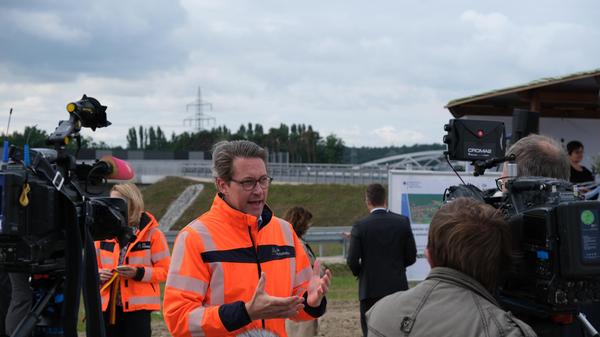 Einweihung Kreuz Fürth / Erlangen (A73 / A3) nach Ausbau