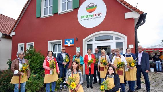 Dorfladen "MittenDrin" in Alesheim endlich offiziell eingeweiht