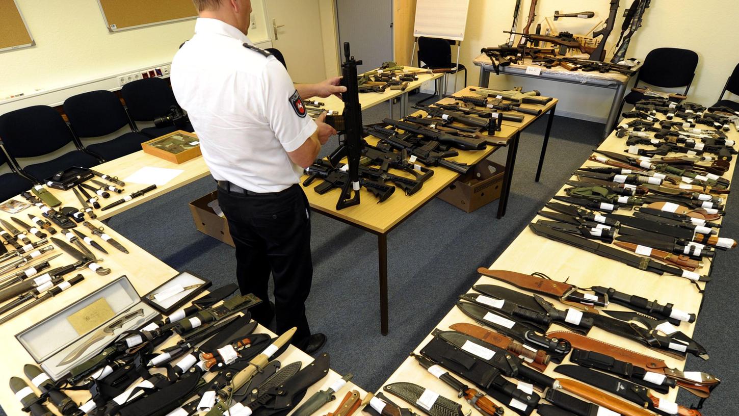 Gesetzesverschärfung: Welche Waffen bei der bayerischen Polizei abgegeben wurden