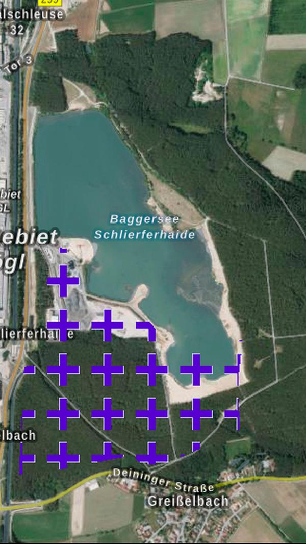 Sandabbau Schlierferheide