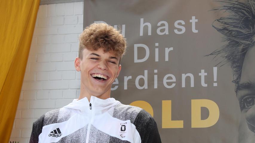 Nürnberg feiert seinen Gold-Helden: Taliso Engel im Clubbad empfangen