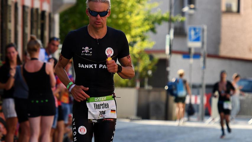 Lieferte ab: Tagesschau-Sprecher Thorsten Schröder ist seit neun Jahren ein begeisterter Triathlet.