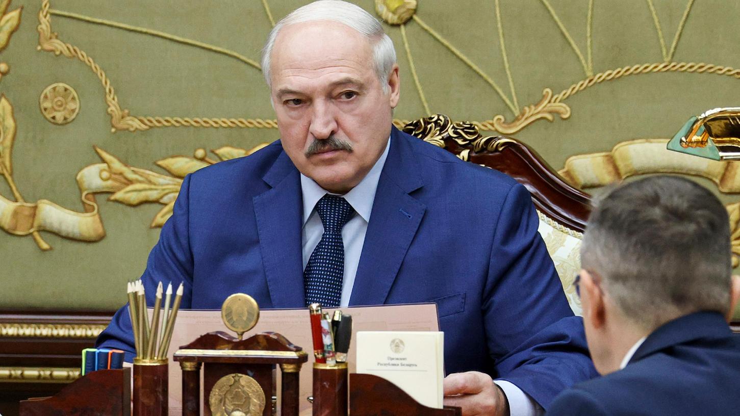 Der Präsident von Belarus, Alexander Lukaschenko, regiert mit eiserner Faust.  