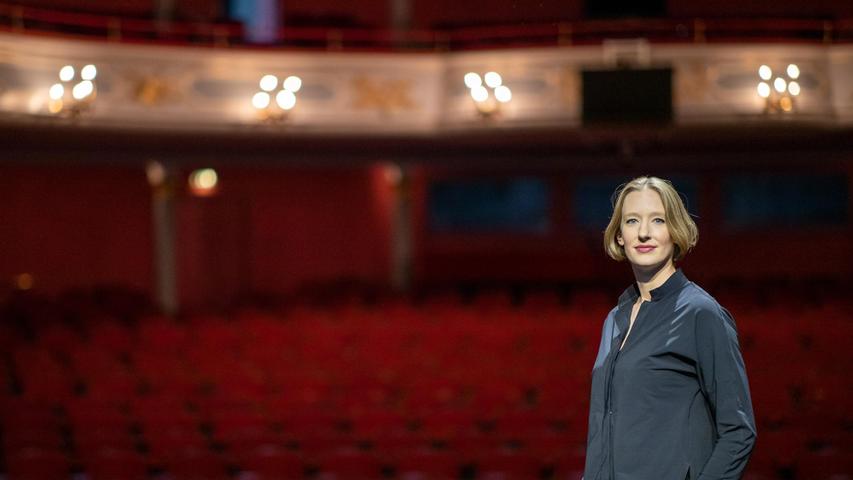 In der Stille der Corona-Zeit kam ihr die Idee für die Junge Staatsphilharmonie Nürnberg: Joana Mallwitz.