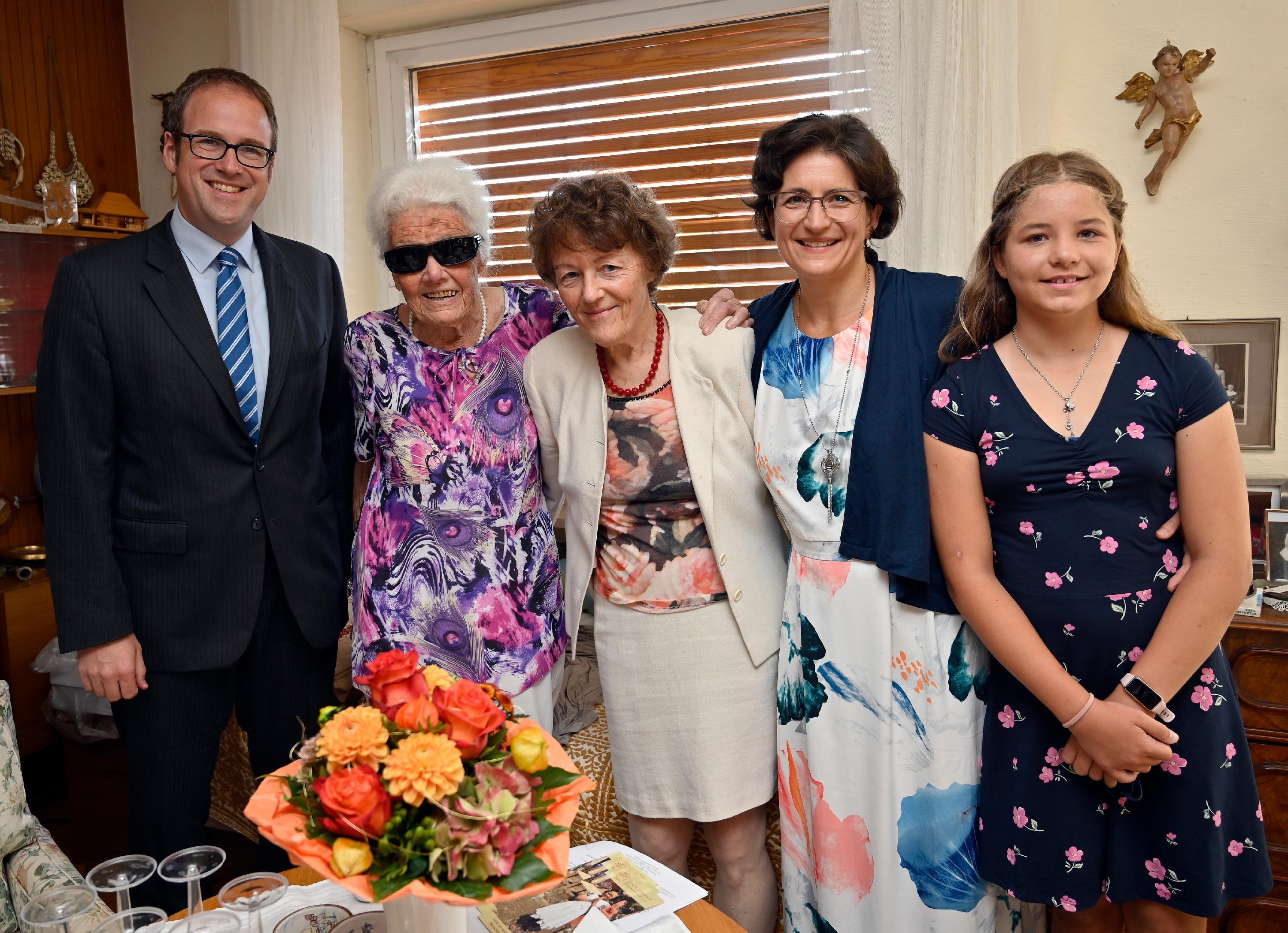 100. Geburtstag: Ingeborg Löttlerle