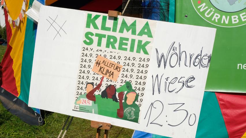 Am 24. September findet gemeinsam mit Fridays for Future ein "globaler Klimastreik" statt, in Nürnberg ist die Demo auf der Wöhrder Wiese geplant.
