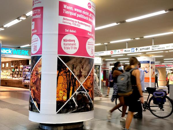 „Wann, wenn nicht jetzt?“: Einladung zum Aktionstag am Samstag im Zwischengeschoss am Nürnberger Hauptbahnhof.