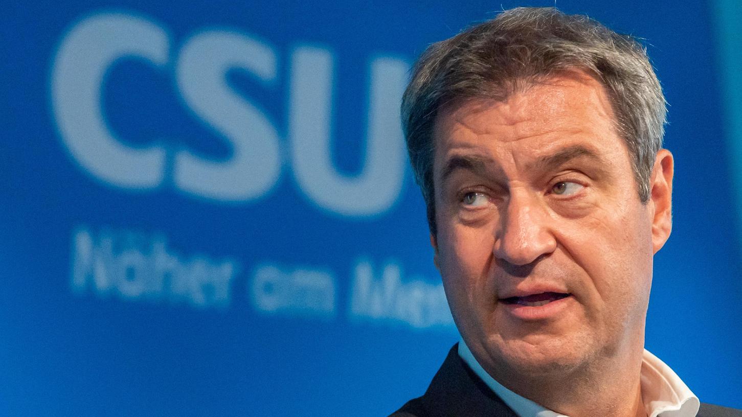 Markus Söder bleibt Vorsitzender der CSU. Beim Parteitag in Nürnberg wurde er von den Delegierten wieder gewählt.