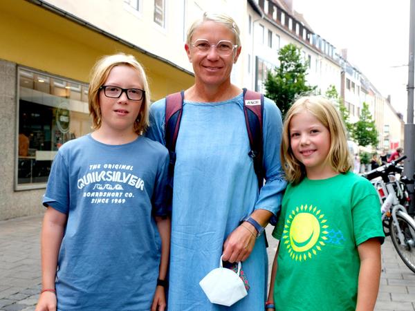 Hannes, Kerstin Hußenether und Luise