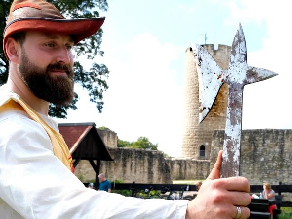 Tag des offenen Denkmals am Wolfstein: Wo kleine Ritter ins Schwarze treffen