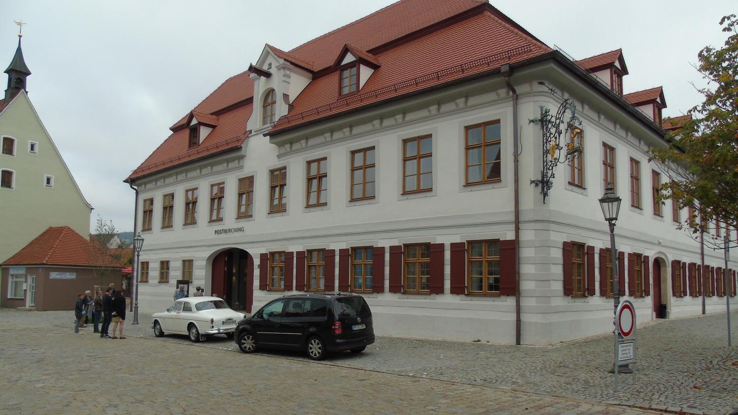 Der sanierte "Gasthof zur Post" wurde in Berching beim Tag des offenen Denkmals der Öffentlichkeit gezeigt.