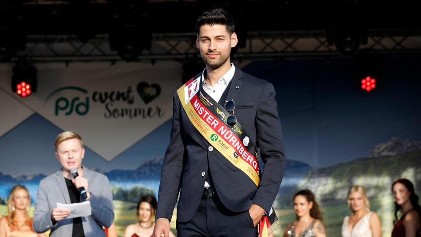 Osman Umur (28), strahlender Sieger des Wettbewerbs und nun für ein Jahr Mister Nürnberg.