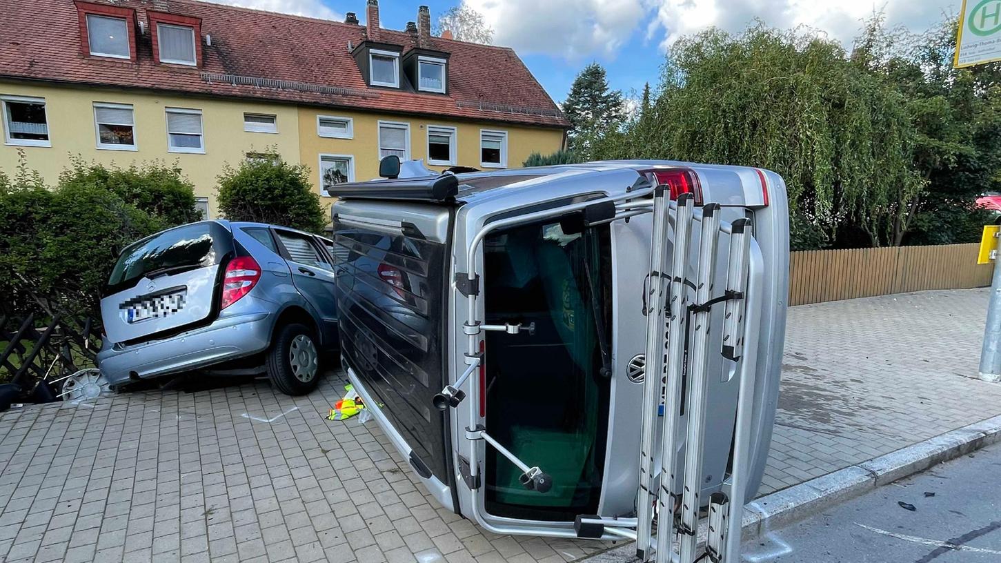 85.000 Euro Sachschaden entstand bei diesem Unfall in Bayreuth.
85.000 Euro Sachschaden entstand bei diesem Unfall in Bayreuth.