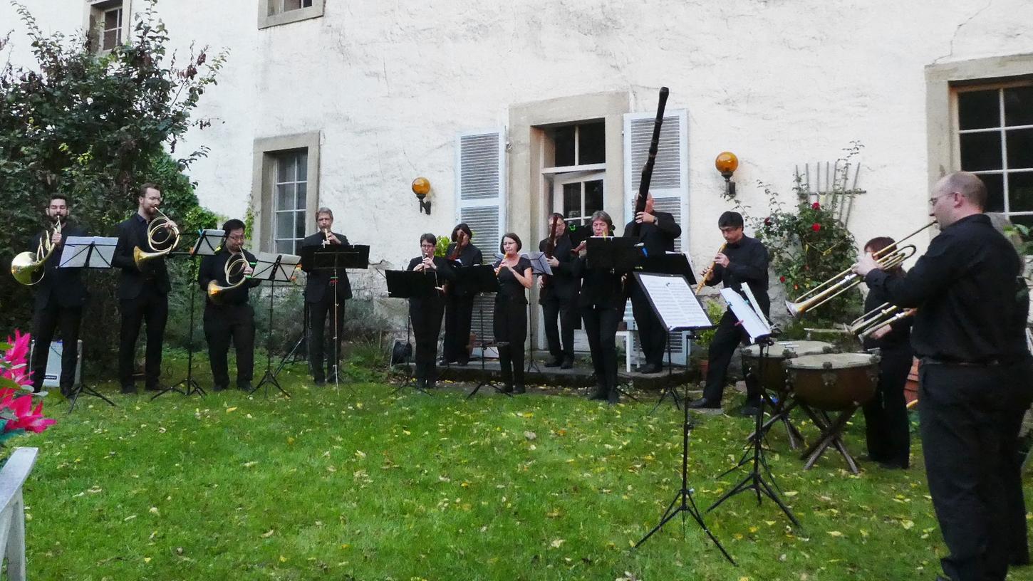 Das Barockensemble "Concert Royal Köln" spielte Händels Feuerwerksmusik auf historischen Instrumenten.
