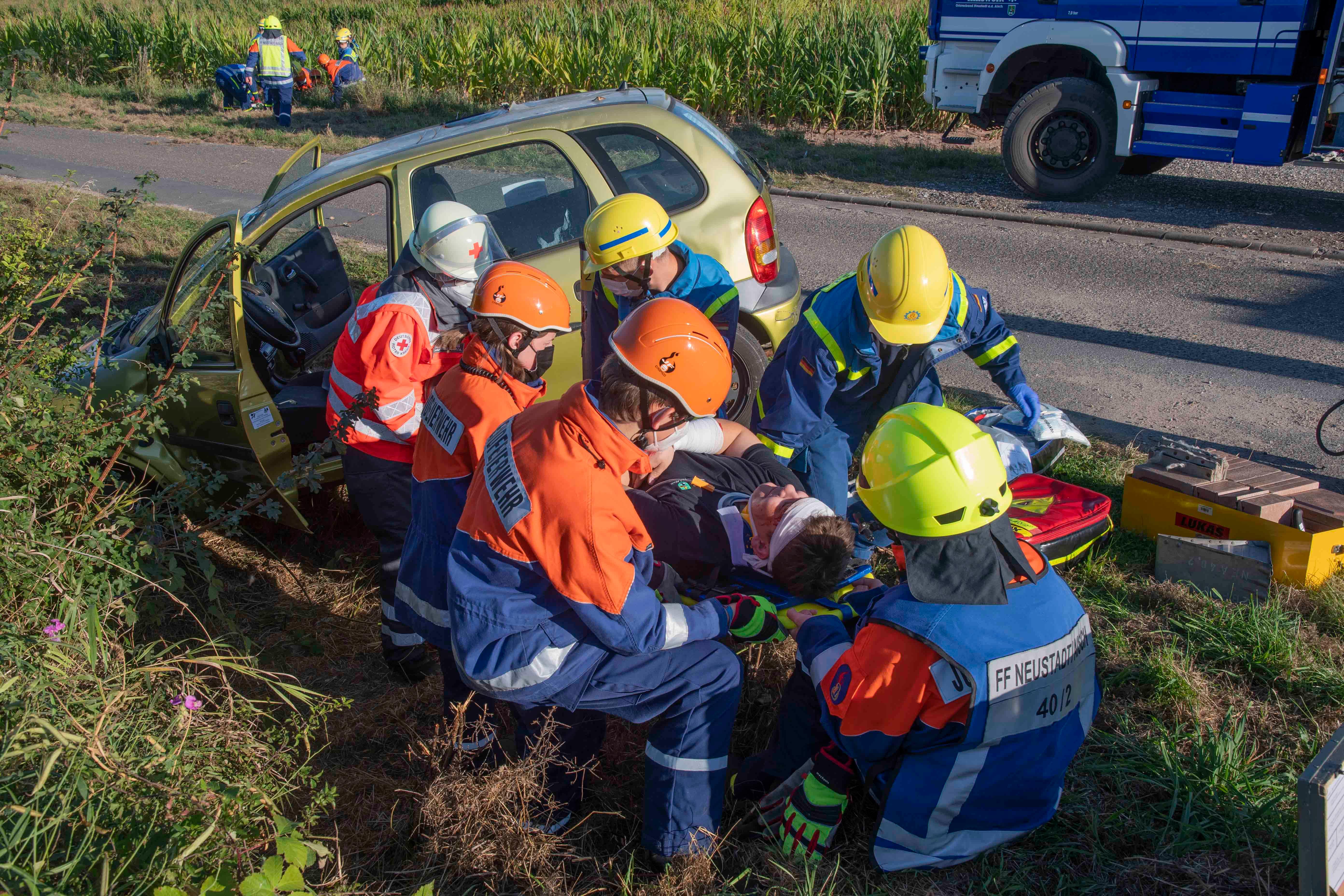 Die Jugendgruppen wirkten am Die Jugendgruppen wirkten am