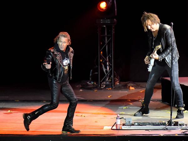 Peter Maffay 2020 auf der Waldbühne Berlin.
Peter Maffay 2020 auf der Waldbühne Berlin.