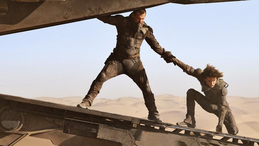 Szene aus Denis Villeneuves Blockbuster "Dune".   